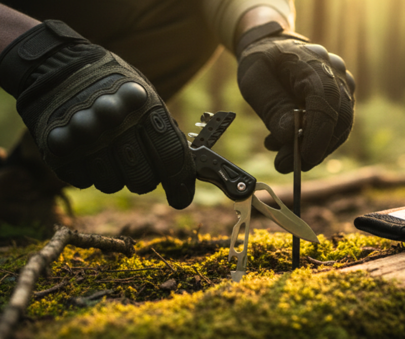 Traveler 4-in-1 Camping & Survival Tool